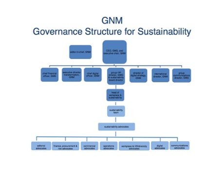 Governance structure chart 