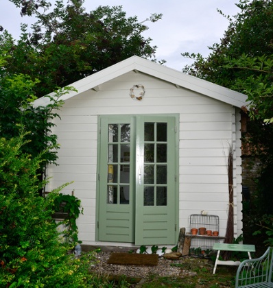 Emma Mitchell's shed.