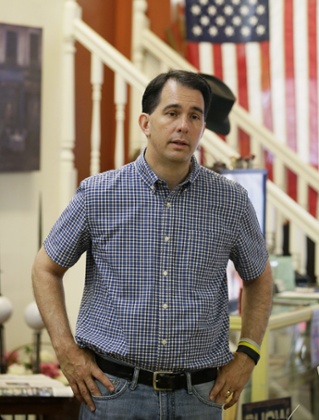 Republican presidential candidate Scott Walker.