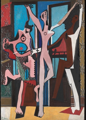 The Three Dancers by Pablo Picasso