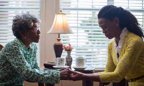 Plan of attack ... Karen Abercrombie and Priscilla Shirer in War Room