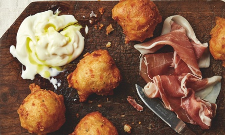 Yotam Ottolenghi's coccoli: 'Traditionally served with cured ham and stracchino.'