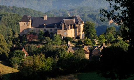 Jonathan Sumption's chateau in the village of  Berbiguières, in south-west France.