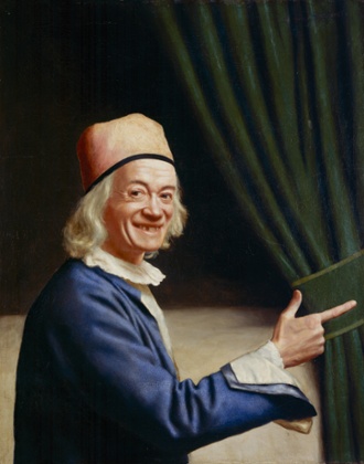 Liotard Laughing (Self-portrait) c.1770.
