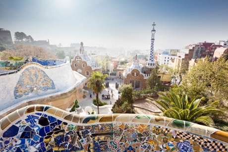 Antonio Gaudí’s Park Güell in Barcelona.