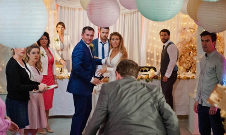 Pre-wedded bliss… Emmerdale