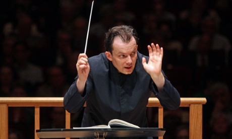 Andris Nelsons leading the Boston Symphony Orchestra in Mahler's 