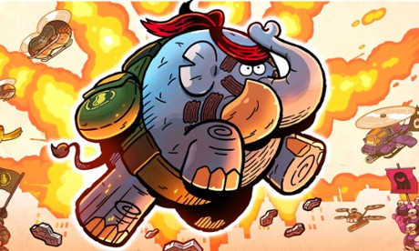 Tembo – Rambo as an elephant.