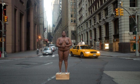 'From Her Body Came Their Greatest Wealth' ... Wall Street, New York, 2013. Courtesy the artist