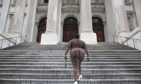 'Over My Dead Body' ... New York City Hall.