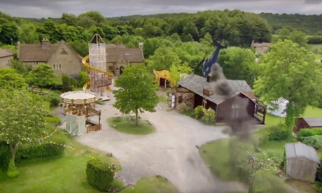 A helicopter crashes in Emmerdale