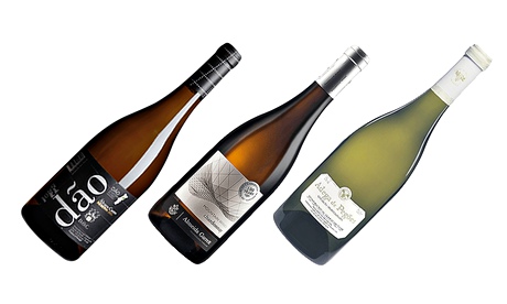 Three white wines from Portugal