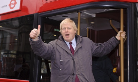 Boris Johnson introducing his new bus for London in 2011. Today the mayor has been attacking London Underground workers for striking over his plans to introduce a 24-hour tube.