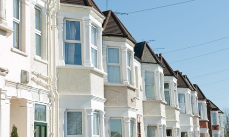 Terraced houses in London