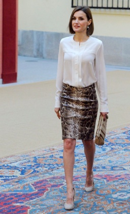 Queen Letizia of Spain.
