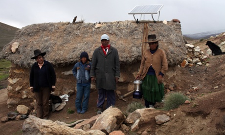 Women have come from nine Latin American countries to learn about solar power. 