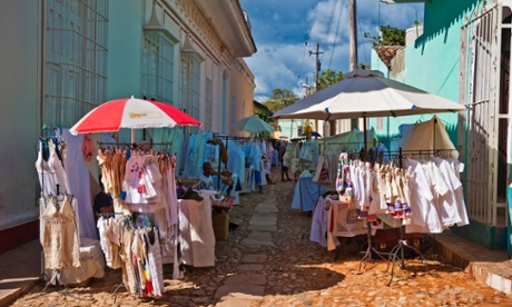 Trinidad street market, Cuba