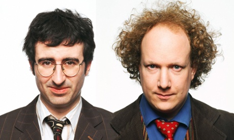 John Oliver and Andy Zaltzman.