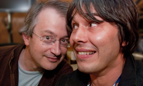 Robin Ince and Professor Brian Cox.