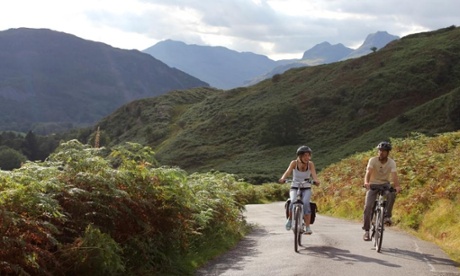 Electric bikes in the Lakes