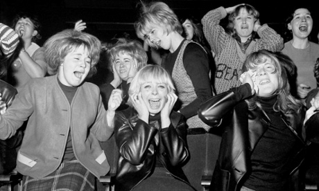Beatles fans in the 1960s.