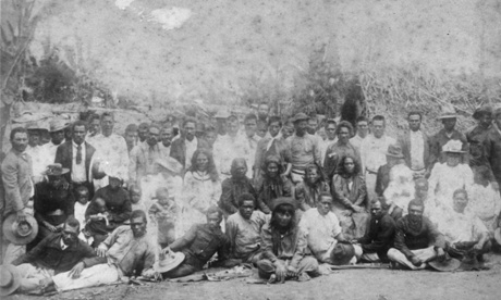 Australian South Sea Islanders at Farnborough, Queensland, ca. 1895