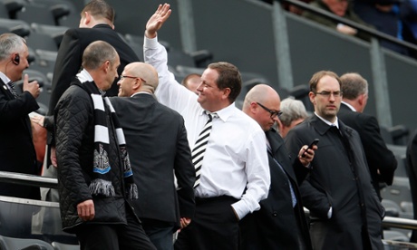 Newcastle United owner Mike Ashley