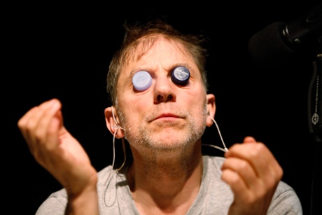 Fringe alumni … Simon McBurney of Complicite in The Encounter.