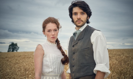 The Living and the Dead: stars Charlotte Appleby and Colin Morgan