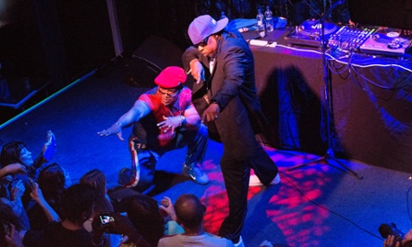 Melle Mel, left, and Scorpio of the Furious Five.