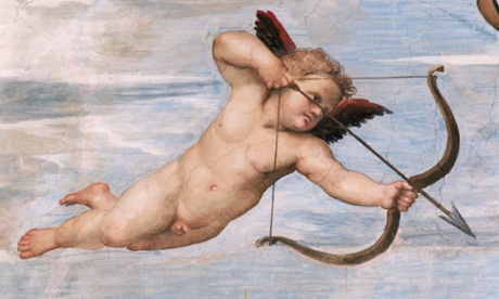 Detail of Cupid from Galatea by Raphael