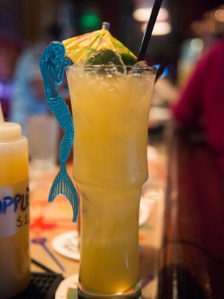 Tiki cocktail.