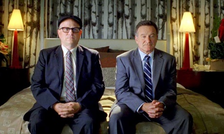 Robin Williams with Bobcat Goldthwait in the 2009 black comedy, World's Greatest Dad.