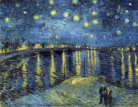 Starry Night over the Rhone by Vincent van Gogh