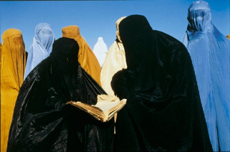A scene from Mohsen Makhmalbaf’s Kandahar.