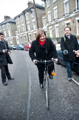 Labour MPs Emily Thornberry, above, and Margaret Hodge live in the same street in Islington, a few doors down from Tony Blair’s old house. 