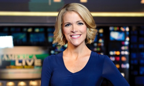 Megyn Kelly on set at Fox News studios in New York