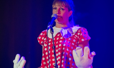 Performance anxiety … Adrienne Truscott.