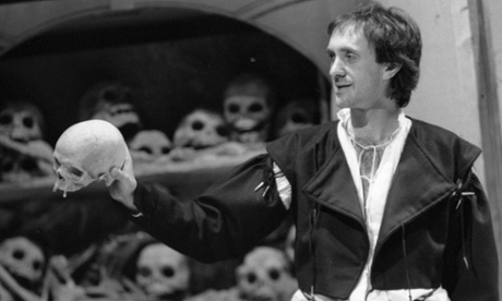 Jonathan Pryce as Hamlet at the Royal Court theatre, London, 1980.