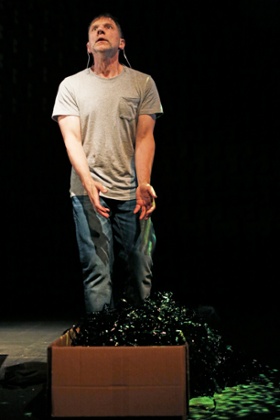 Simon McBurney in The Encounter