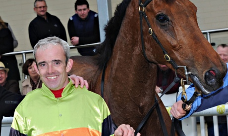 Ruby Walsh with Bashboy after winning the Ecycle Grand National Steeplechase at Ballarat