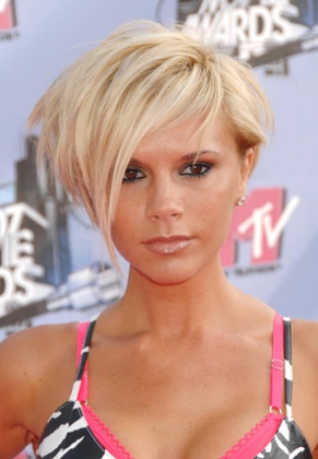 Sweep pioneer: Victoria Beckham in 2007