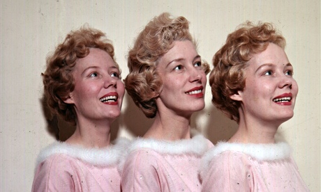 Joy Beverley, centre, with her sisters Teddie and Babs in the mid 1950s.
