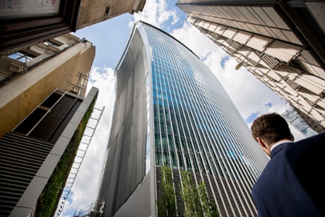 14th MAY - 2014 : Walkie Talkie building in London.(Photograph by Graeme Robertson)