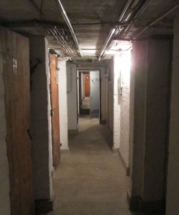 Basement of Bernie Duffy's home on Hamburg, Germany