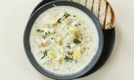 'All firm potato, smokey haddock and half a cow’s worth of cream': the Cullen skink in a creamy sauce in a bowl
