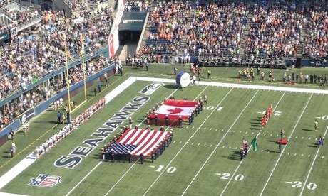 Broncos at the Seahawks