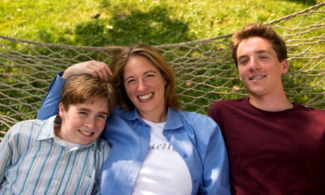 Jessica Lahey with sons Finn and Ben
