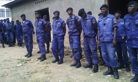 Police Forces in Matadi, Democratic Republic of Congo (DRC).