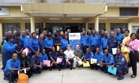 Police complete HR training at the PNC Headquarters.